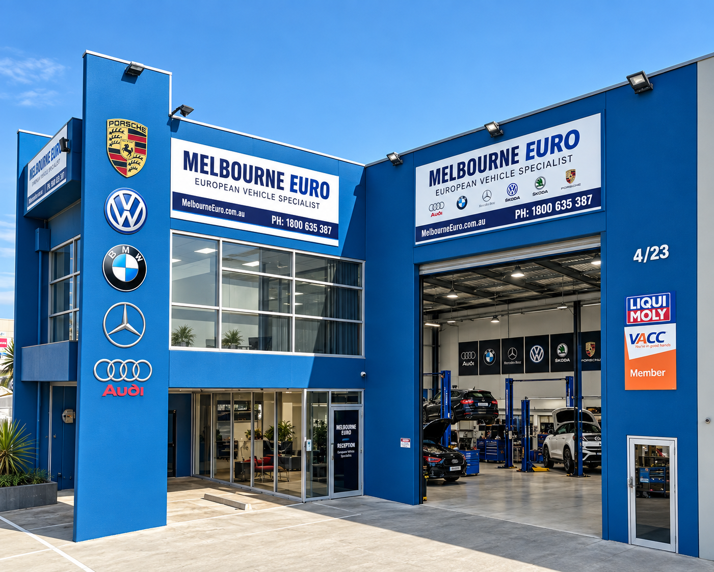 Melbourne Euro European vehicle specialist workshop in Campbellfield